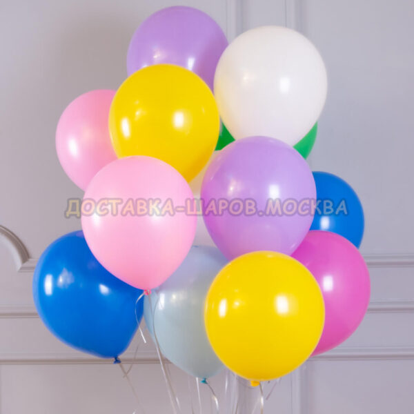 Гелиевые воздушные шары №247 (15 шаров)